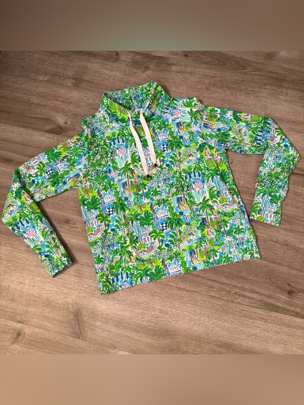 Lilly Pulitzer Jax Long Sleeved Popover Top